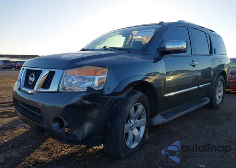 2010 Nissan Armada Titanium from USA, damaged, VIN 5N1AA0ND4AN619794